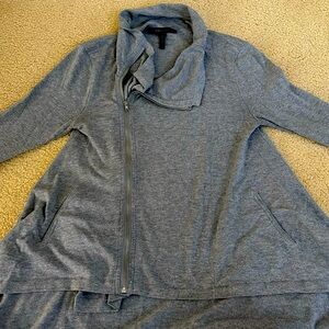 BCBG Gray knit top